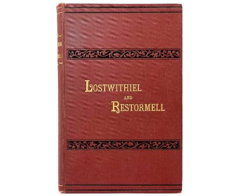 Frances Margery Hext. 'Memorials of Lostwithiel'. First edition, 226 pages, loosely inserted 4 A.L.S from the author, publish