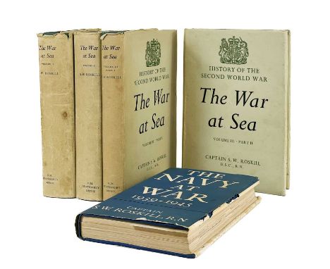 Captain S. W. Roskill, D. S. C, R. N. Five works 'History of the Second World War ‘’The War at Sea’’ Volume 1 ‘The Defensive’