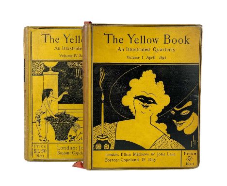 [Aubrey Beardsley, Walter Sickert, Max Beerbohm, Henry James etc] 'The Yellow Book,' volume one Original pictorial cloth, spi