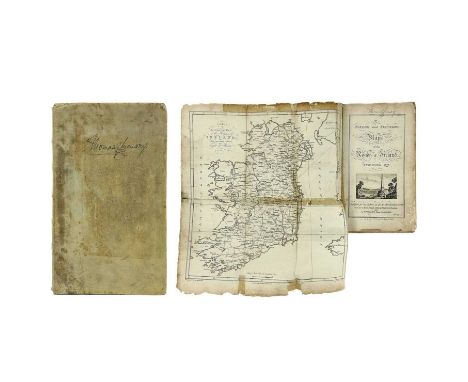 TAYLOR, George and SKINNER, Andrew. 'Maps of the Roads of Ireland Surveyed 1777' Full original vellum with ink inscription fo