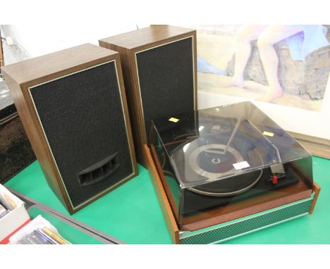 Garrard 2025TC record player with speakers