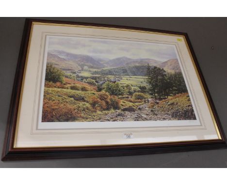 Signed Lake District print 