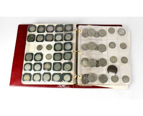 A fine collection of British mixed coinage through the centuries from William &amp; Mary 1689, William III 1696, George II 17