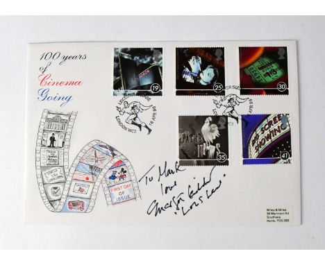 SUPERMAN; a first day cover bearing the signature of Margot Kidder, who played Lois Lane.Condition Report: We have not authen