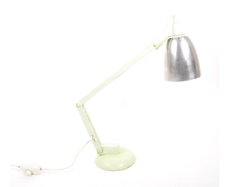 Terence Conran for Habitat - Mac Lamp No.8 - A retro 1960s adjustable Anglepoise desk / table work lamp light (Maclamp). The 