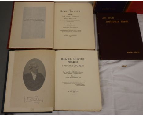 CRAIG R. S. &amp; LAING A.&nbsp;&nbsp;The Hawick Tradition of 1514. Frontis. Small quarto. Orig. red cloth. Hawick, 1898; als