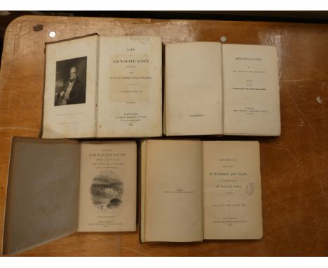 (GILLIES R. P.).&nbsp;&nbsp;Recollections of Sir Walter Scott, Bart. 12mo. Orig. cloth. 1st &amp; only ed., 1837; also 4 othe