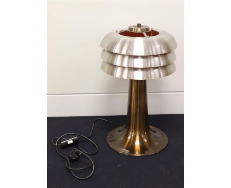 A vintage design standing table lamp, design: Hans Agne Jakobsson for Markaryd BN-25, 1960s, h 30 cm.