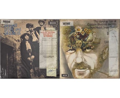BREAD, LOVE AND DREAMS - LP RARITIES PACK. A smashing pack of 2 original UK LPs by Bread, Love And Dreams. Titles include The