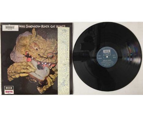 BLACK CAT BONES - BARBED WIRE SANDWICH LP (ORIGINAL UK MONO COPY - DECCA DN 15). A copy of the heavy album 'Barbed Wire Sandw