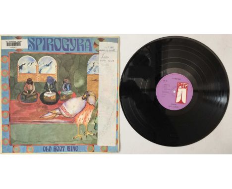 SPIROGYRA - OLD BOOT WINE LP (ORIGINAL UK COPY - PEGASUS - PEG 13). A stunning example, original UK copy of the second studio