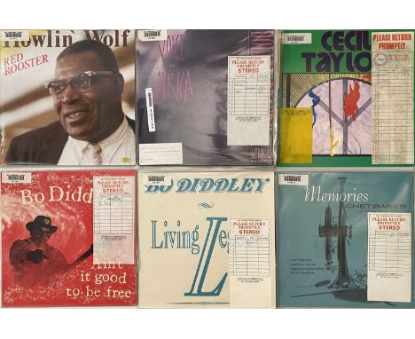 JAZZ/ BLUES - LP COLLECTION. A smashing collection of around 75 jazz &amp; blues LPs. Artists/ titles include Cecil Taylor - 