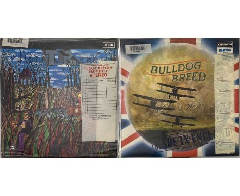BULLDOG BREED/T2 - LP RARITIES. A wonderful selection of 2 LP rarities, both original/early UK pressings on Decca/ Deram by T
