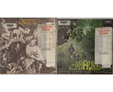 CARAVAN - LP BUNDLE (1970/1972). Excellent bundle of 2 x original UK pressing LPs from Caravan. Titles are If I Could Do It A