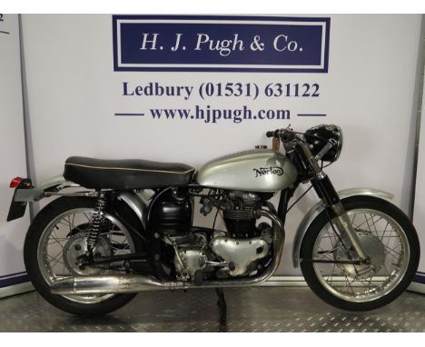 Norton Dominator 88 motorcycle. 1961. 500ccFrame No. 1495782Engine No. J12256566Runs and rides. Recent engine and gearbox reb