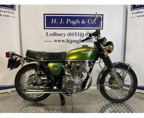 Honda CB450K5 motorcycle. 1972. 450cc. Frame No- CB450-5037771 Engine No-CB450E5037783 Runs and rides well. This bike has had
