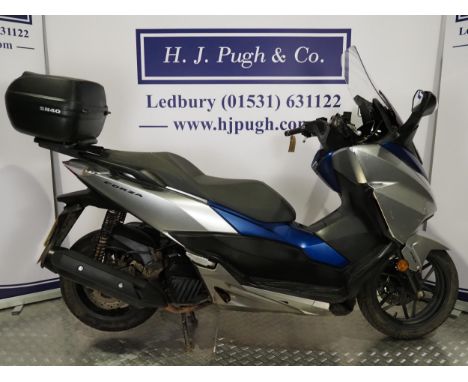 Honda NSS 125 AD-H Forza moped. 2017. 125ccRuns and rides but not used for a while so will need recommissioning. Comes with o