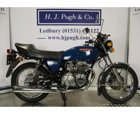 Honda 400 Four Super Sport motorcycle. 1977. 408ccFrame No. CB400F-1070466 Engine No. CB400F-E-105836 (doesn't match V5)Runs 