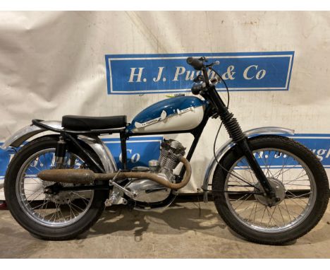 Triumph T20S Tiger Cub parts. Part completed restoration. engine no. T20S 62407. Frame No- Not correct.  With box of parts 