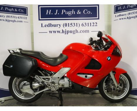 BMW K1200 RS motorcycle. 1999. 1171ccLast ridden in 2017, engine runs but will need recommissioning. Comes with 1 MOT test ce