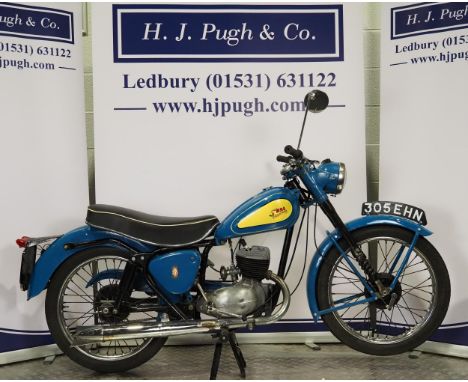 BSA Bantam D3 motorcycle. 1957. 148cc (doesn't match V5)Frame No. CD318605Engine No. BD31203 (doesn't match V5)Got fitted wit