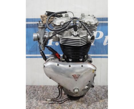 Triumph 6T Thunderbird engine parts. Engine No. 6T D12640W
