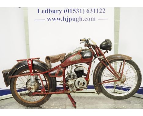 Monet Goyon motorcycle project. 125ccReg. 350 L43. No Docs. No Keys 