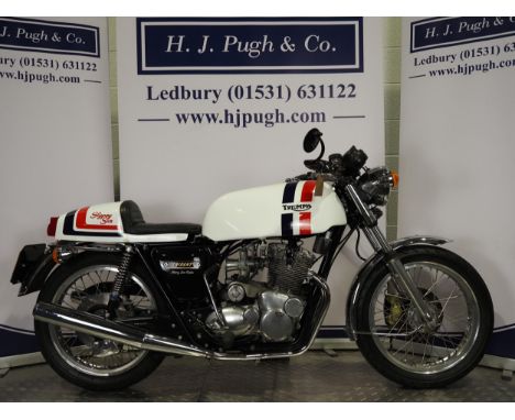 Triumph Trident T160 Slippery Sam Replica motorcycle. 1971. 750ccFrame No. GK05153Engine No. GK05153Runs and rides. Fitted wi