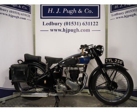 BSA C11 motorcycle. 1948. 249ccFrame No. YC10T/5103Engine No. ZC1114161Engine turns over with compression. Has been dry store