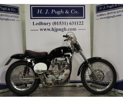 Rickman Matchless motorcycle. 400cc. 1952Frame No. 016957Engine No. 53G3LS20893This bike was last ridden July 2024 and is in 