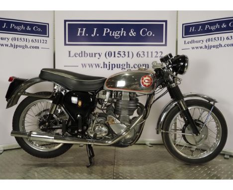 GSA Goldstar motorcycle. 1955. 500ccFrame No. CB32 2593Engine No. DB34 GS 1084Engine turns over with compression. Has been dr