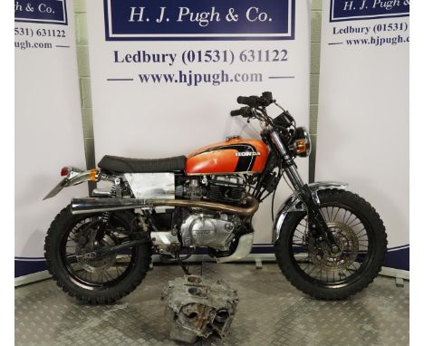 Honda CB250N Superdream motorcycle. 1980. Frame No. CB250N-2114318Runs and rides. MOT until 04.04.25. Fitted CB450X engine. F