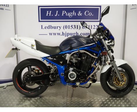 Suzuki Bandit K2S13 BDT motorcycle. 2002.Runs and rides. MOT until 29/4/2025. Fitted with Hayabusa internals, Pulsar ball bea