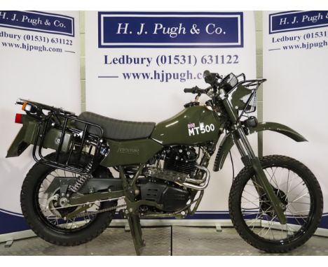 Armstrong MT500 Ex WD motorcycle. 1998. 485cc. Engine turns over with compression. Requires finishing including electricals. 