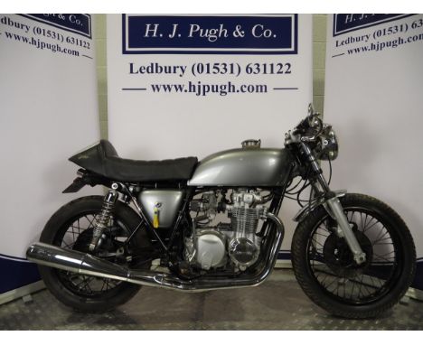 Honda CB500F cafe racer. 1978. 544cc Frame No. CB550F-2114994 Engine No. Cb550E-1154723 Runs and rides. CAT D stolen/recovere