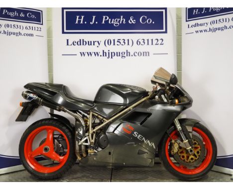 Ducati Senna II motorcycle. 1997. 916ccFrame No. ZDM916S*009328*DGM536190MHas been dry stored for some years and was last rid