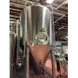 Blackstone Ventures 60 BBL Stainless Steel Fermentation Tank - Cone Bottom, Glycol | Rig Fee $1650