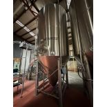 Blackstone Ventures 100 BBL Stainless Steel Fermentation Tank - Cone Bottom, Glycol | Rig Fee $2050