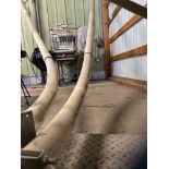 Approx. 40' of 3" Screw Auger from PVC Grist Case to 10 BBL Brewhouse | Rig Fee $250