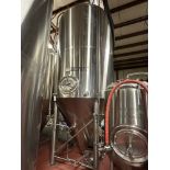 Blackstone Ventures 100 BBL Stainless Steel Fermentation Tank - Cone Bottom, Glycol | Rig Fee $2050