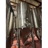 Blackstone Ventures 100 BBL Stainless Steel Fermentation Tank - Cone Bottom, Glycol | Rig Fee $2050