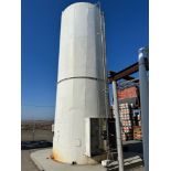 Mueller 50,000 Liter Stainless Steel Lactose Tank / Silo - (Approx. 10'6" Diameter | Rig Fee $4000