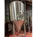 Blackstone Ventures 30 BBL Stainless Steel Fermentation Tank - Cone Bottom, Glycol | Rig Fee $1000
