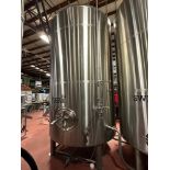 Blackstone Ventures 100 BBL Stainless Steel Brite Tank - Dish Bottom, Mandoor, Carb | Rig Fee $2050