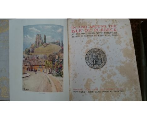 In and Around The Isle of Purbeck, Ida Woodward with thirty-six colour plates by John W.G.Bond (London: John Lane The Bodley 
