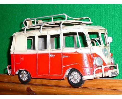 Red VW bus model