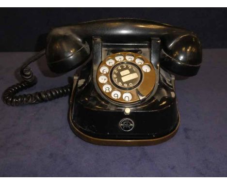 A vintage 1950's Belgian telephone