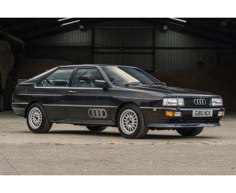 An original, UK-supplied 20v Quattro, one of only 295 right-hand drive 20v RR Quattros built.An original, UK-supplied, RHD Qu