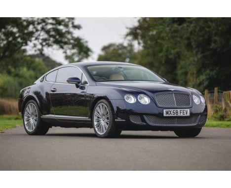 A superbly presented, low mileage GT Speed that was once the property of the legendary Cristiano Ronaldo.The Continental GT S