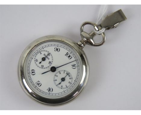 Better known as a 'pedometer' and probably made for a surveyor.A 'Paceometer'&nbsp;by Henri Chatelain of Paris, c1900. Nickel